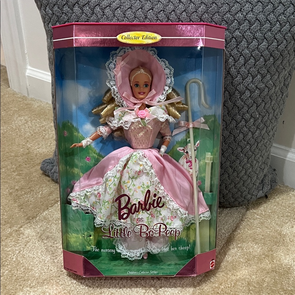 Barbie Collector Edition Little Bo Peep Doll in Pink and White